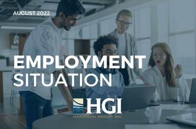 BLS Employment Situation Report – August 2022